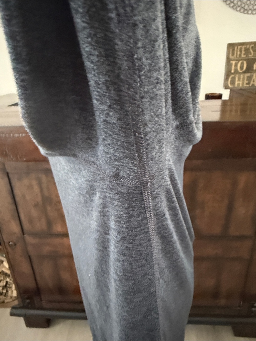 Men's Rabbit Long Sleeve Half-Zip Performance Pullover - Gray - Picture 10 of 12